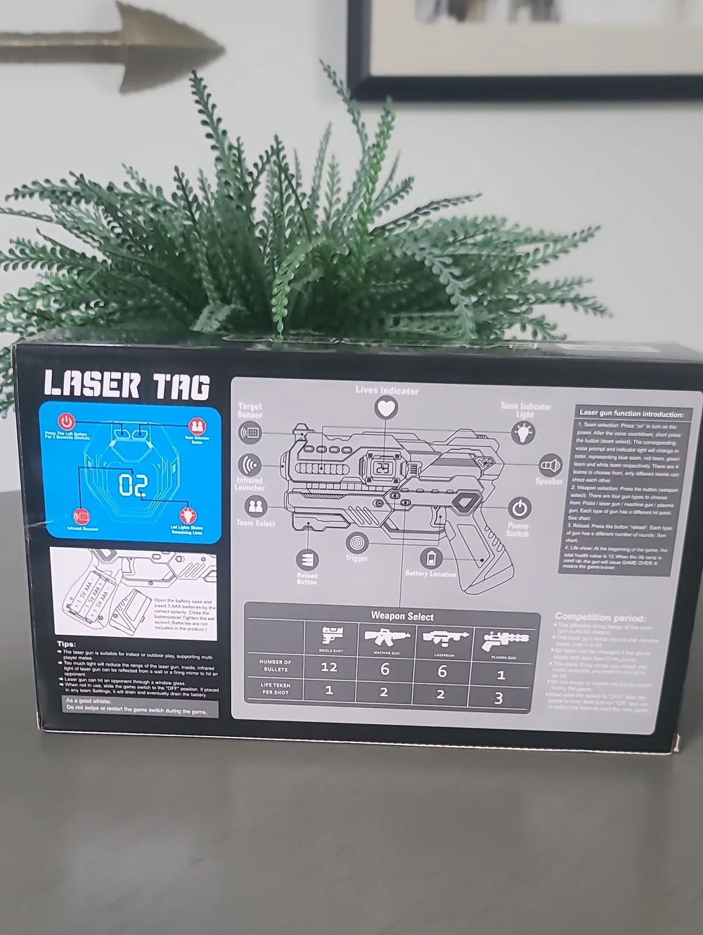 Ivoxex Laser Tag Set Mutiplayer